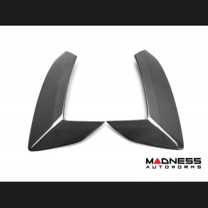 Chevrolet Corvette C8 Carbon Fiber Exterior Side Scoop Trim - Anderson Composites 